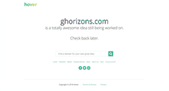 Desktop Screenshot of ghorizons.com